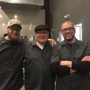 The Brewmasters (and Dad)