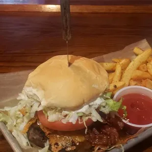 New kitchen and the food amazing! Don't forget to grab a bottle hot sauce best in town!