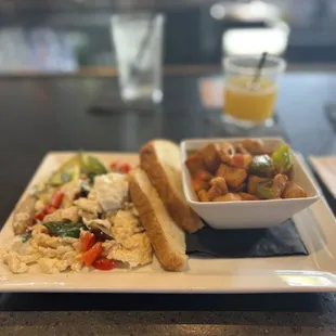 Egg white  Tots Veggie Medley