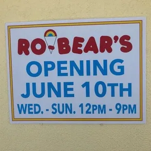 These are the hours as of June 2020. They are open during covid.