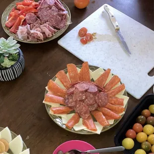 Ro-Lynn Deli -- meats rode all the way to Jekyll Island, GA for beach house Christmas hors d&apos;oeuvres!