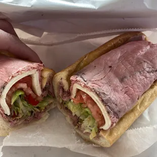 Pastrami sandwich