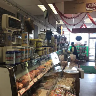 A shot of the store