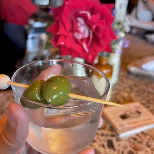 Vermouth on the rocks!