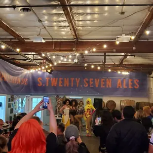 S27 (Drag Queen Bingo night) - food truck outside near the entrance