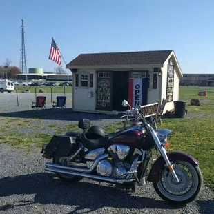 My ride,  'cause that's how I got there!