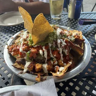 Chicken nachos