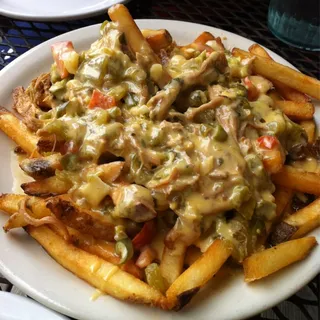 Green Chili-Cheese Fries