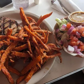 Grilled Pork Chop Dinner