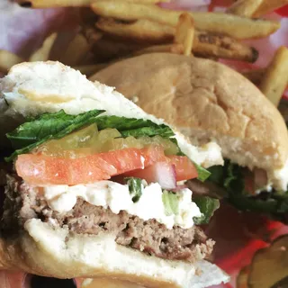 Jalapeno Cream Cheese Burger