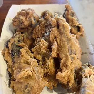 Fried mushrooms