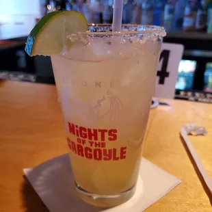 A golden margarita for Cinco de Mayo