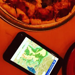 Head to Roadhouse. To wait out the storm