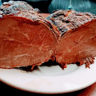 Smoked Roast Beef ready to be sliced!