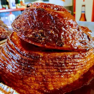 Smoked Glazed Spiral Ham!