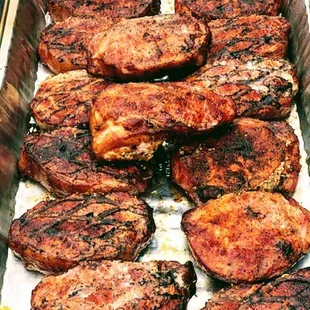 Smoked Pork Chops!