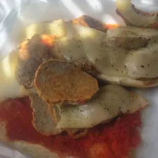 Disgusting meatball sub
