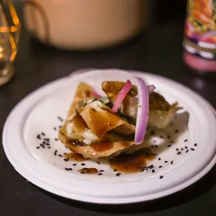 a plate of food