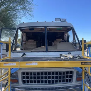 Dual-windshield RV replacement