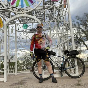 Me and the Giant at Bike Church.