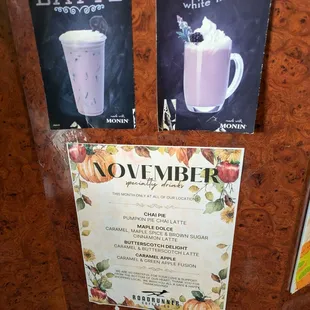 November specials!