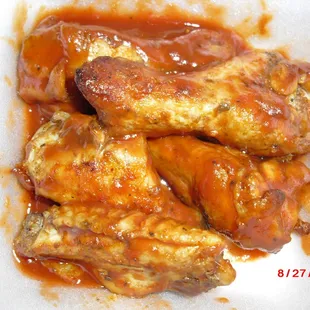 Half order of BQ Mild Wings.