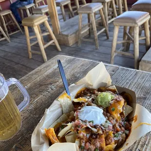 Cowboy Nachos!! Husband loved them!