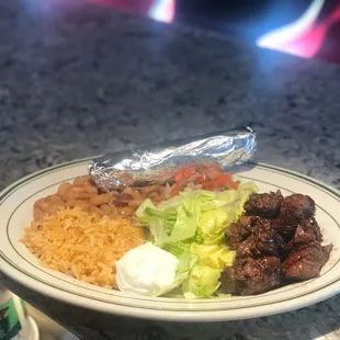 Pepper Marinated Steak Tacos