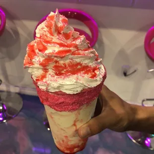 Corre Camino milkshake