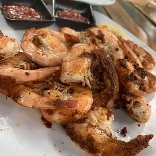 Steamed shrimp - not deveined
