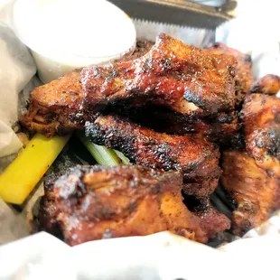 ribs, food, bbq ribs