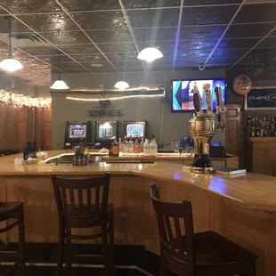 A view of part of the bar.