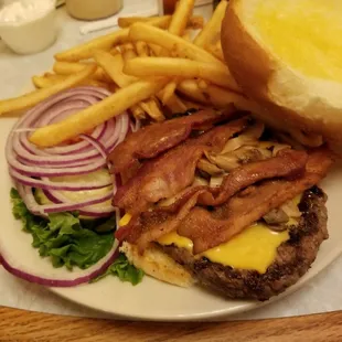 Figured pretty safe to just order a burger