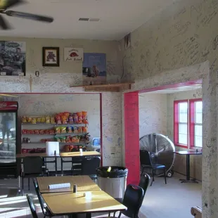 The atmosphere unlike any other.  Thank God for those ceiling fans!