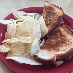 Grilled Ham and Cheese