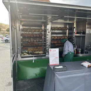 Rotisserie Set-Up