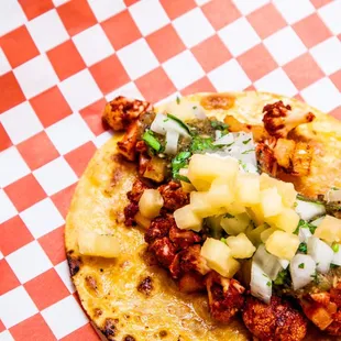 Cauliflower Al Pastor (Vegan)