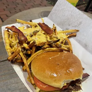 Roadster + loaded fries