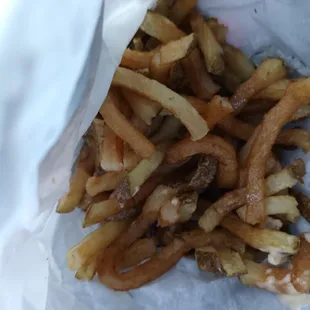 Super oily limp fries
