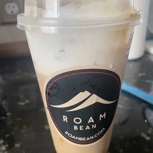 Iced Salted Caramel Latte