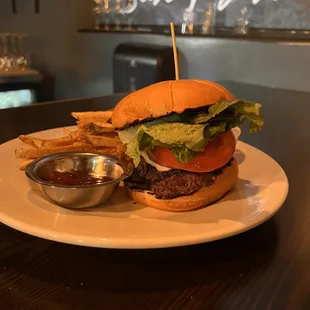 Amazing cheeseburger