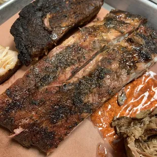 Colorado Bison Back Ribs (Single Bone - $3.25) Pork Spare Ribs (Single Bone - $2.50)