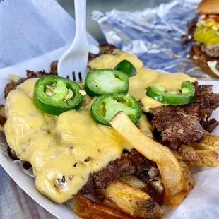Roaming Burger Cheese Fries
