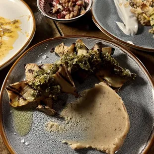 Mushrooms with Date Butter