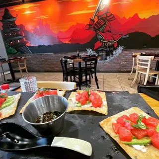 Tuna Poke Tostadas