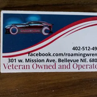 New business card design!