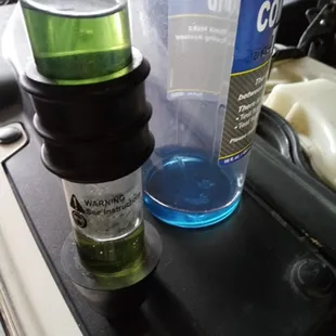 Block test failed (used to verify if a vehicle has a bad head gasket/ head/ or block... Not good news!)