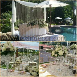 Decoration done by ROAN, for more information please contact us at 661-375-8368