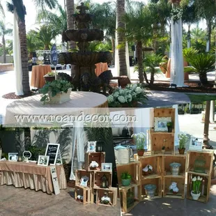 Full event decoration by Roan for a beautiful wedding in Bakersfield, CA.