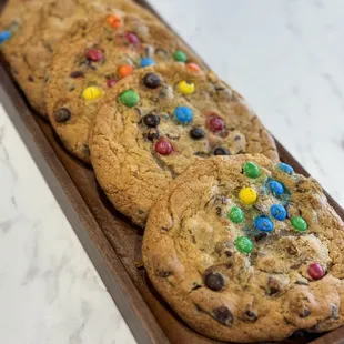 We have a selection of cookies including gluten free and vegan options